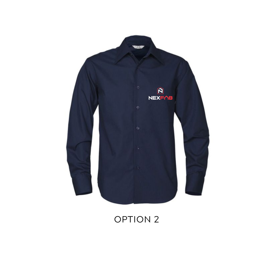 Chemise à manches longues metro pour homme - NEXFAB