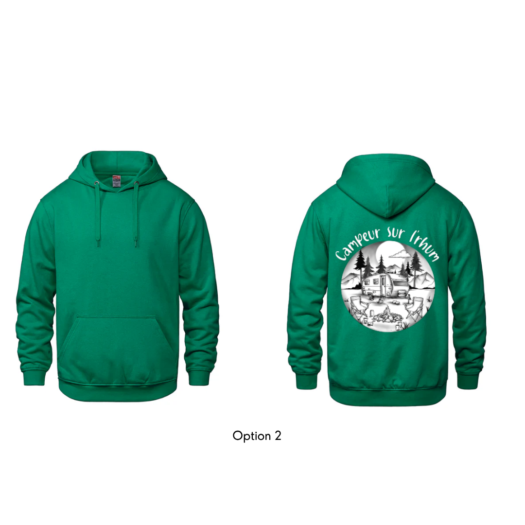 Hoodie unisexe Camping - Junior