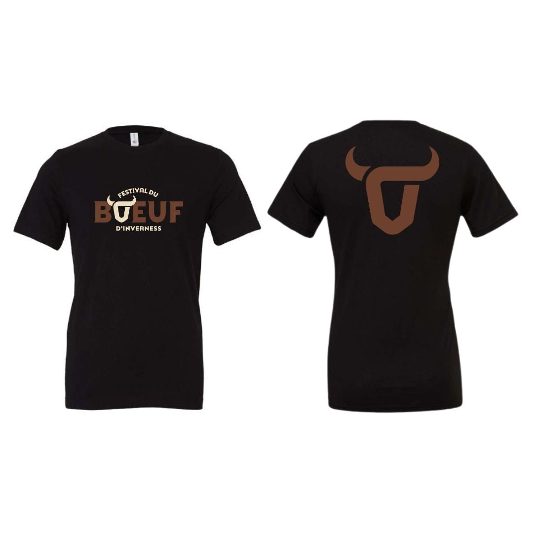 T-shirt unisexe pour adulte Festival du Boeuf d'Inverness