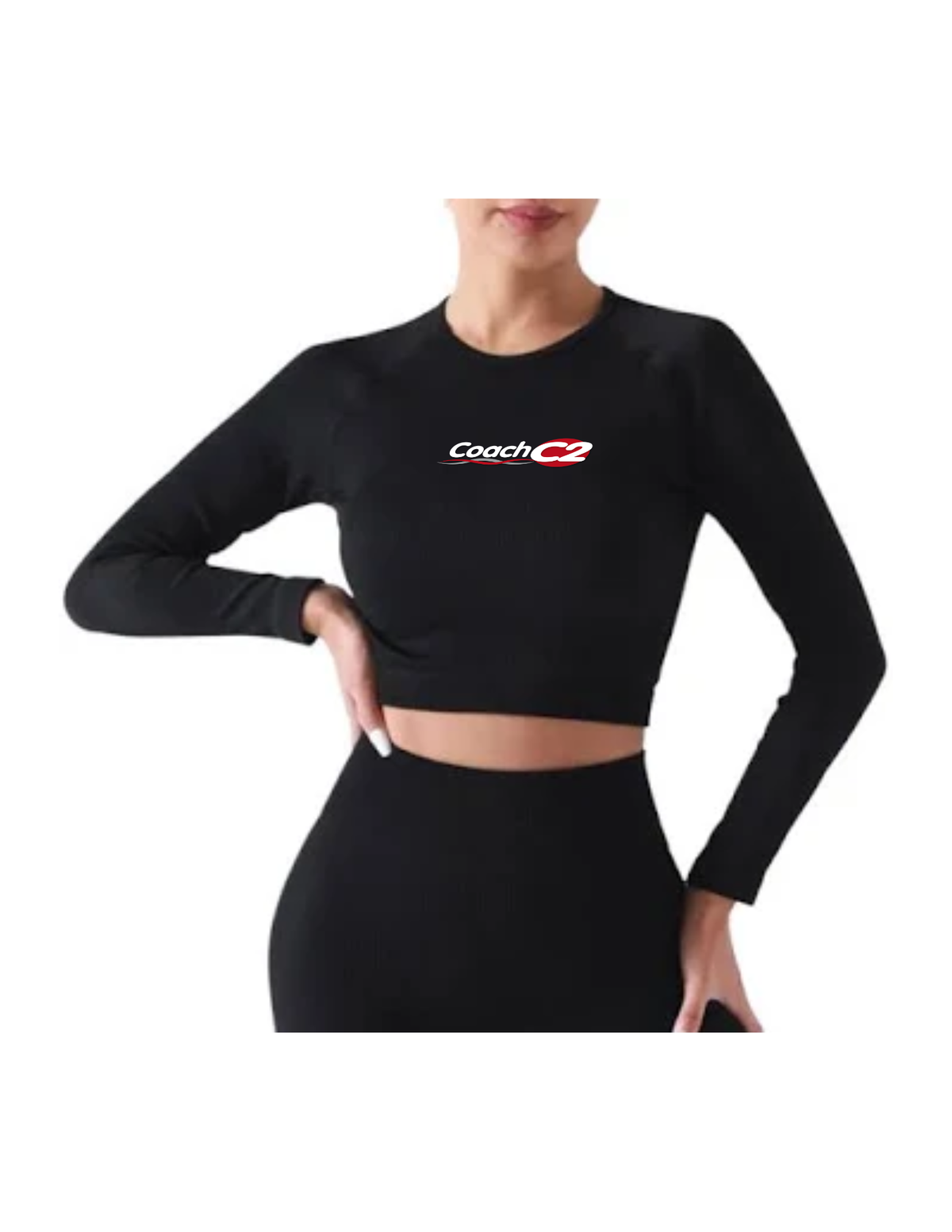 Crop top sport à manche longue - Coach C2