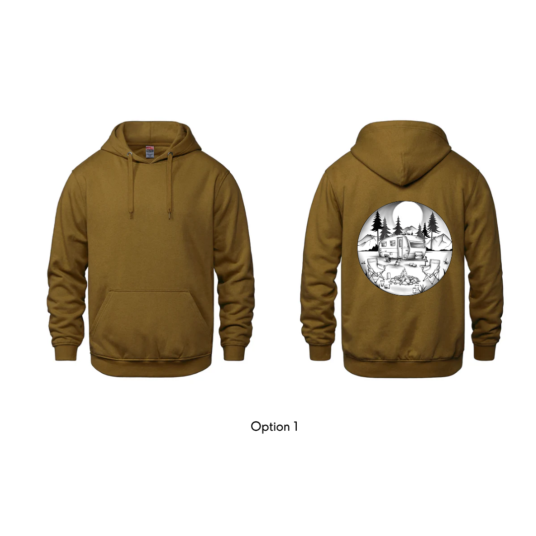 Hoodie unisexe Camping - Junior