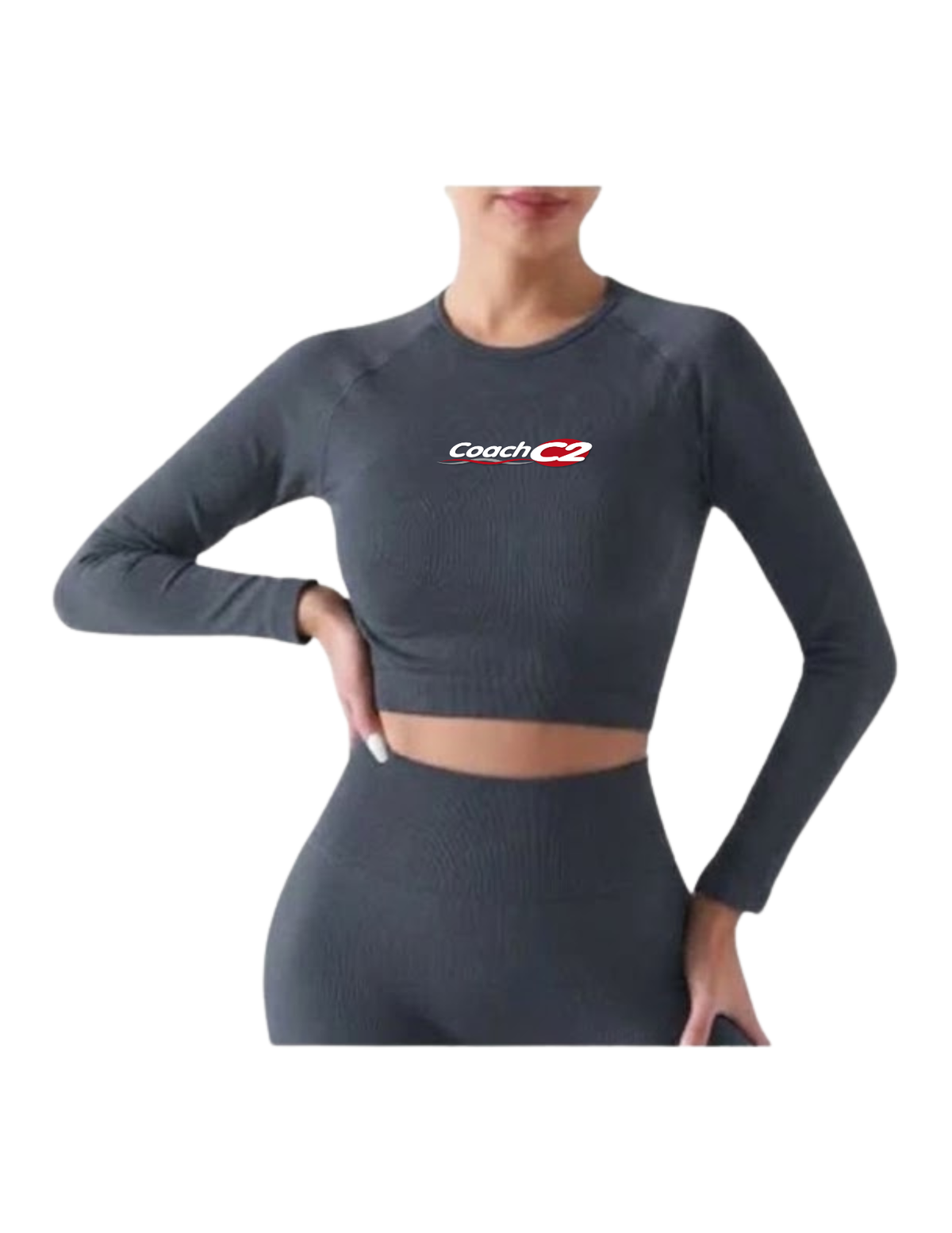 Crop top sport à manche longue - Coach C2