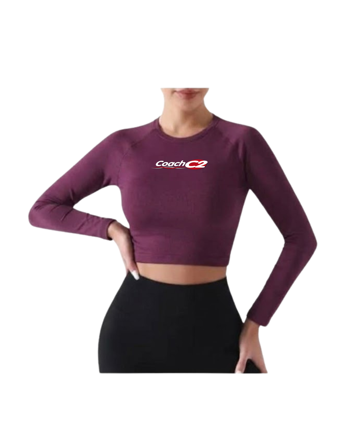 Crop top sport à manche longue - Coach C2