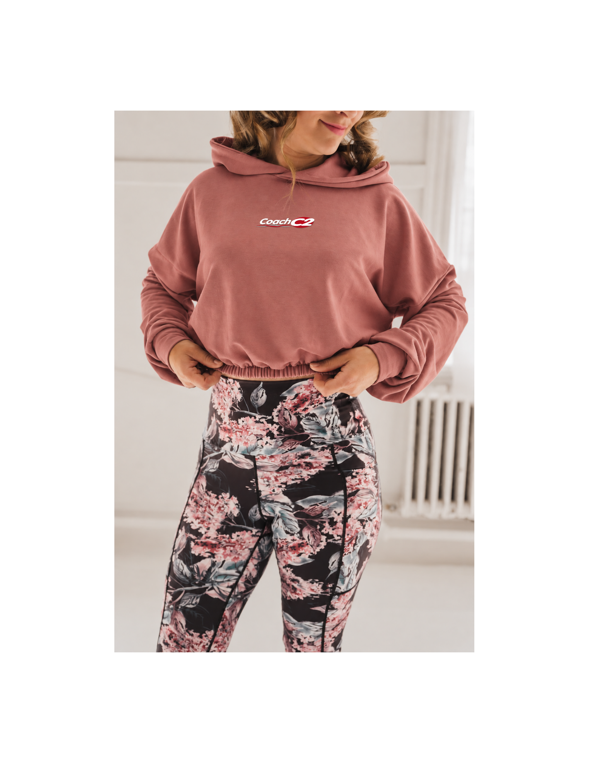 Hoodie à capuche crop prestige en bambou - Coach C2
