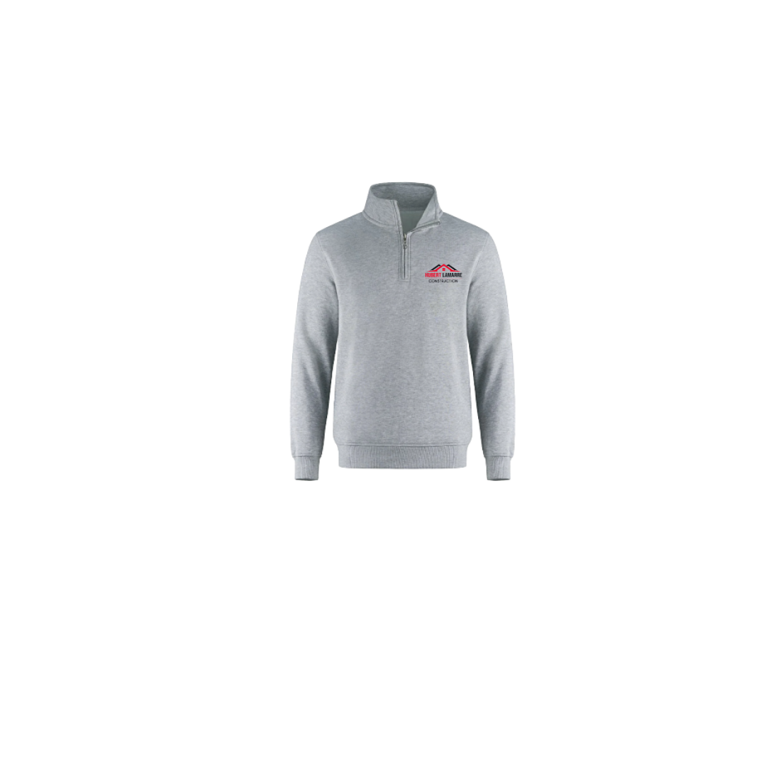 Hoodie demi-zip unisexe classique - CONSTRUCTION HUBERT LAMARRE