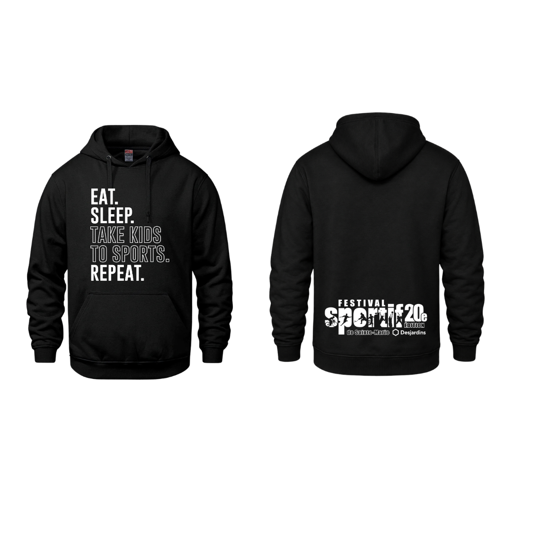Hoodie - FSSM Eat Sleep