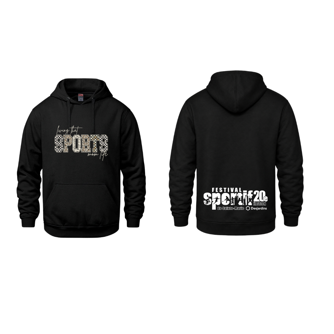 Hoodie - FSSM Living That Sports Mom Life