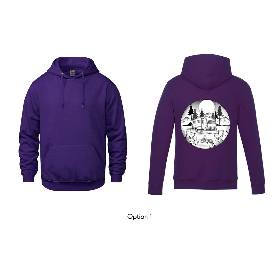 Hoodie unisexe Camping - Junior