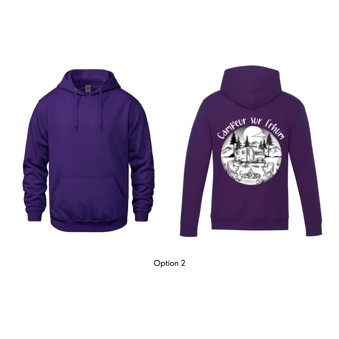 Hoodie unisexe Camping - Junior