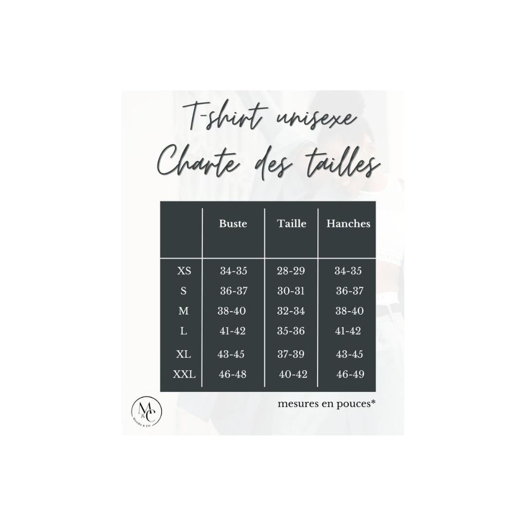T-shirt unisexe prestige en bambou - Mlle Gym