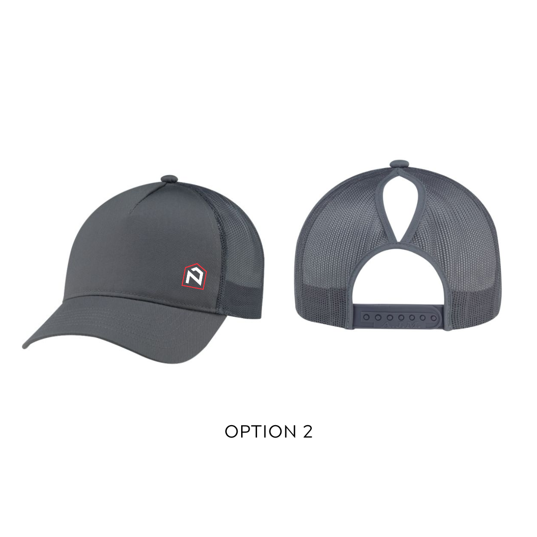 Casquette "pony tail" avec mesh ajustable - NEXFAB imprimée