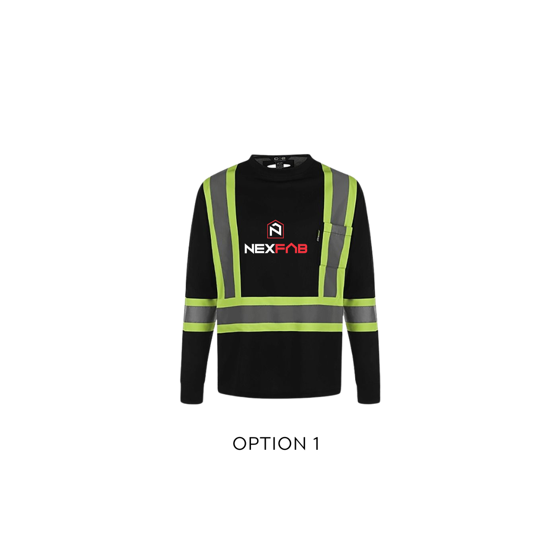 Chandail manches longues haute visibilité - NEXFAB