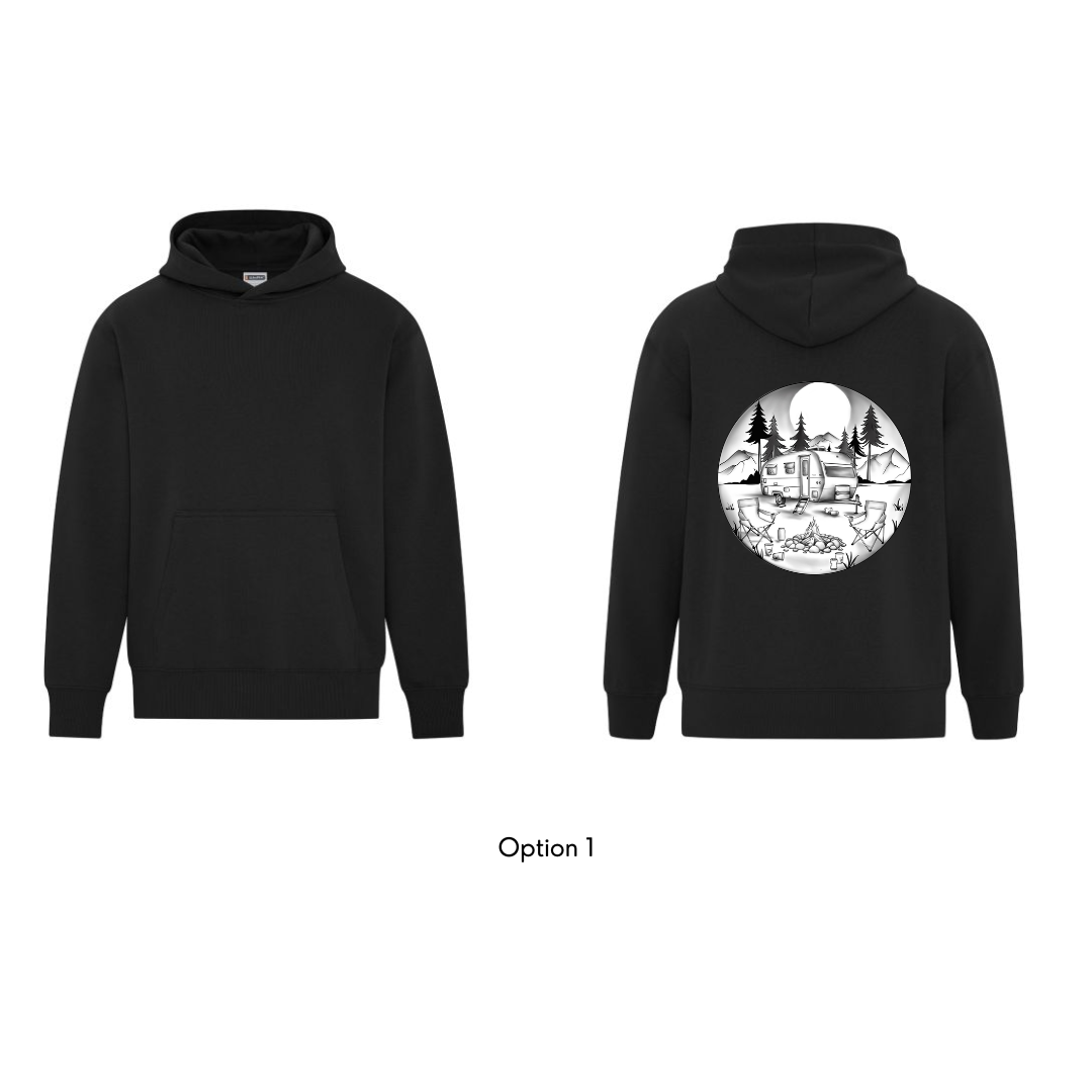 Hoodie unisexe Camping - Junior