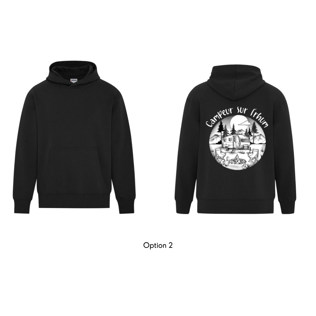 Hoodie unisexe Camping - Junior