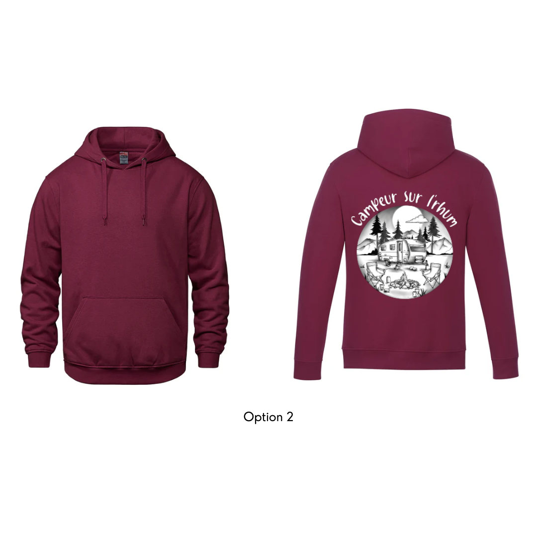 Hoodie unisexe Camping - Junior