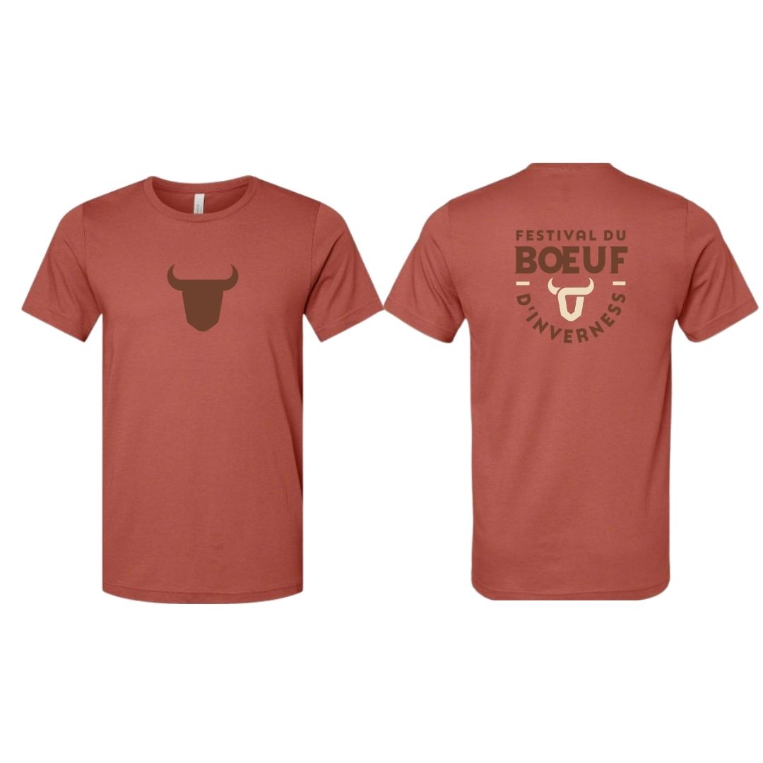 T-shirt unisexe pour adulte Festival du Boeuf d'Inverness