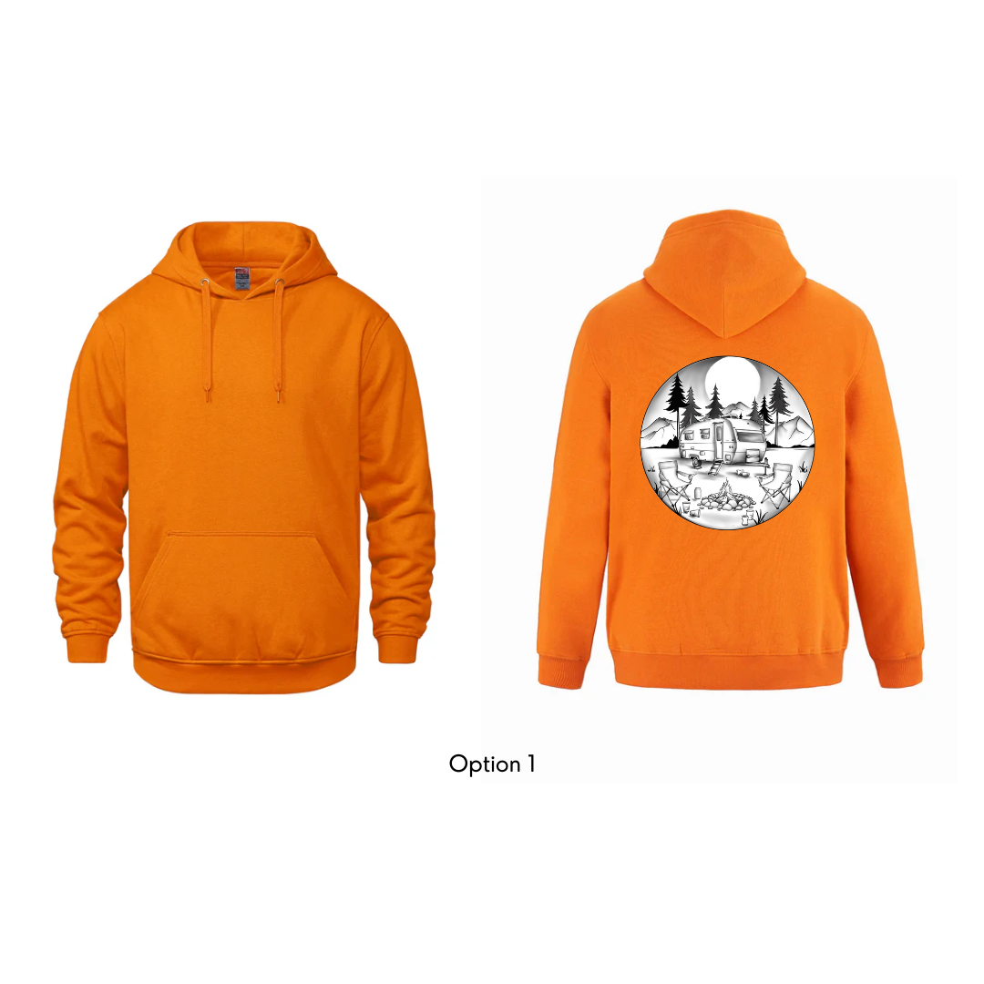 Hoodie unisexe Camping - Junior