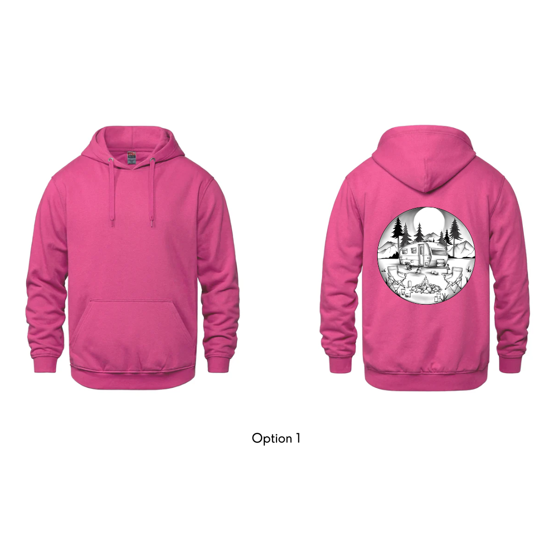 Hoodie unisexe Camping - Junior