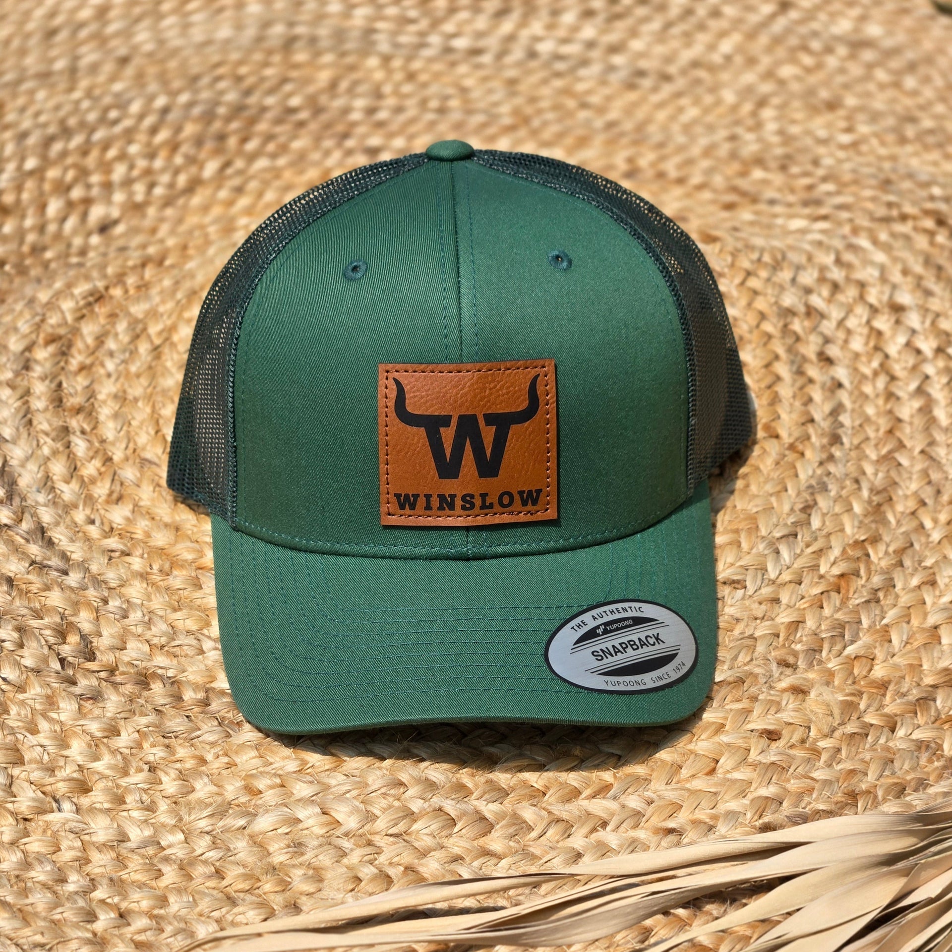 Casquette Winslow avec mesh ajustable - VERT FORÊT