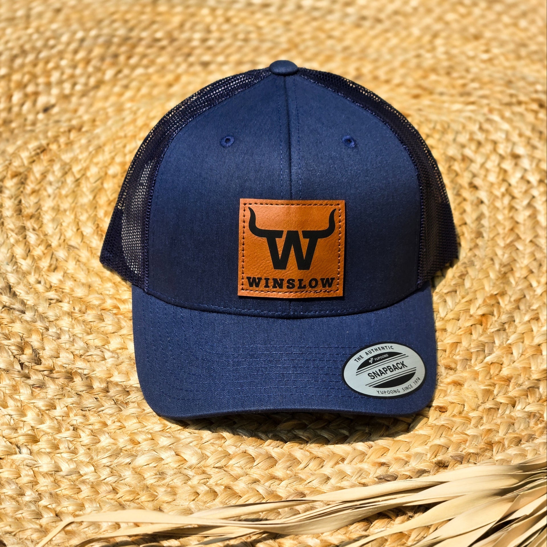 Casquette Winslow avec mesh ajustable - MARINE