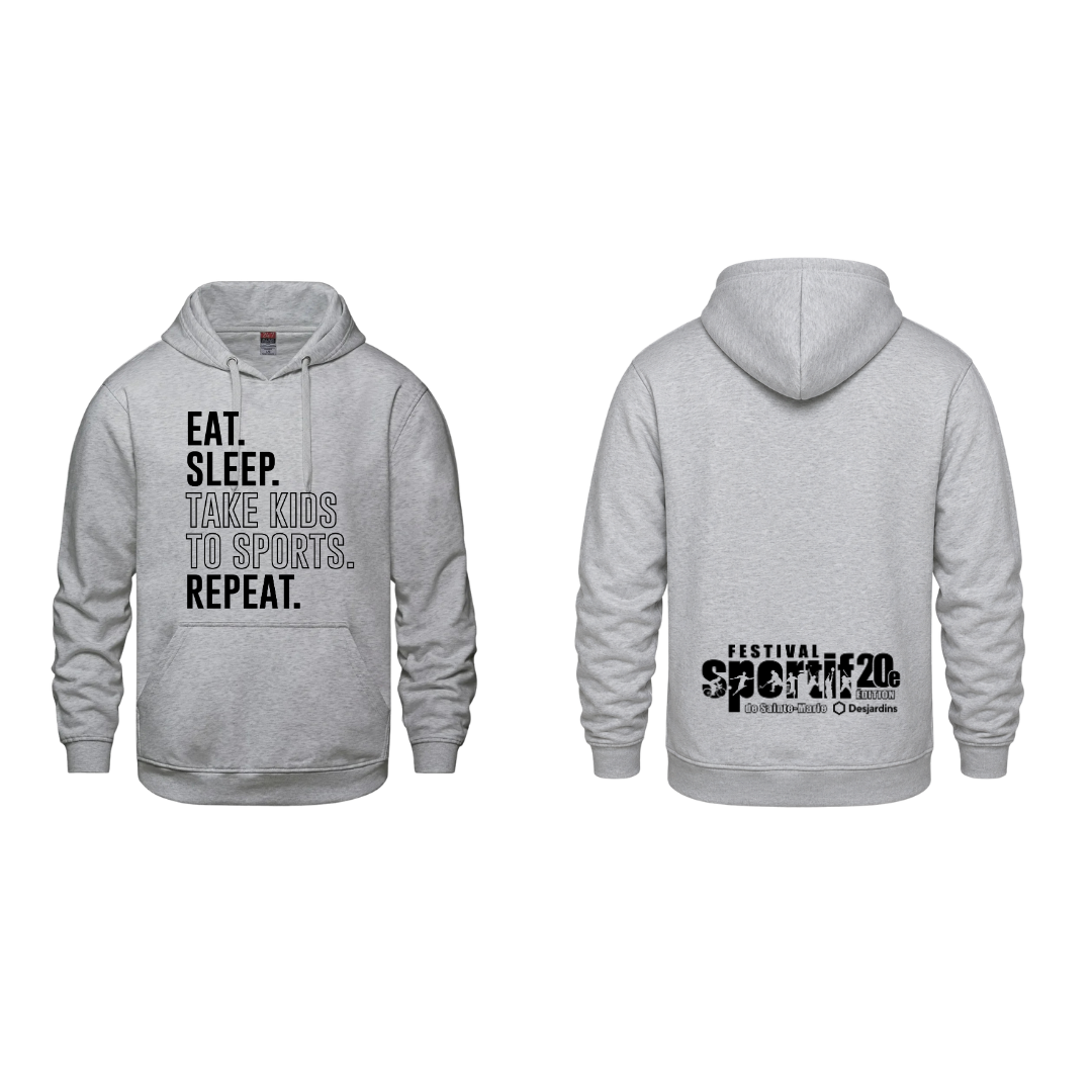 Hoodie - FSSM Eat Sleep