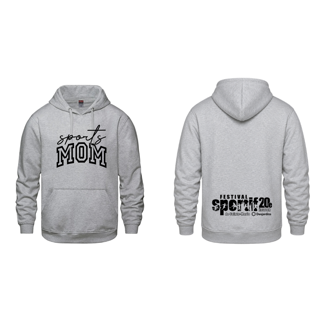 Hoodie - FSSM Sports Mom (horizontal)