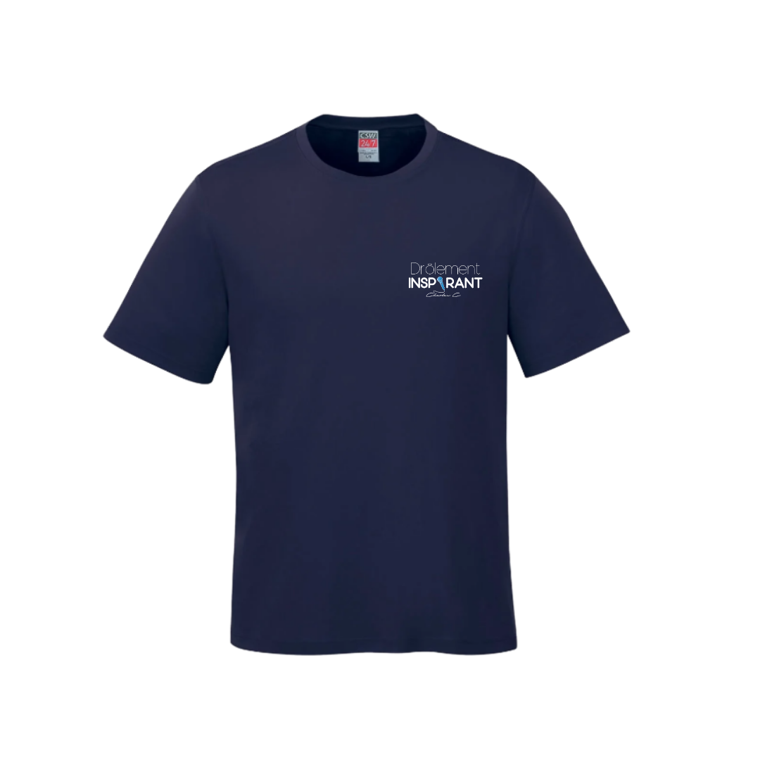 T-shirt unisexe - Drôlement inspirant - citations variées