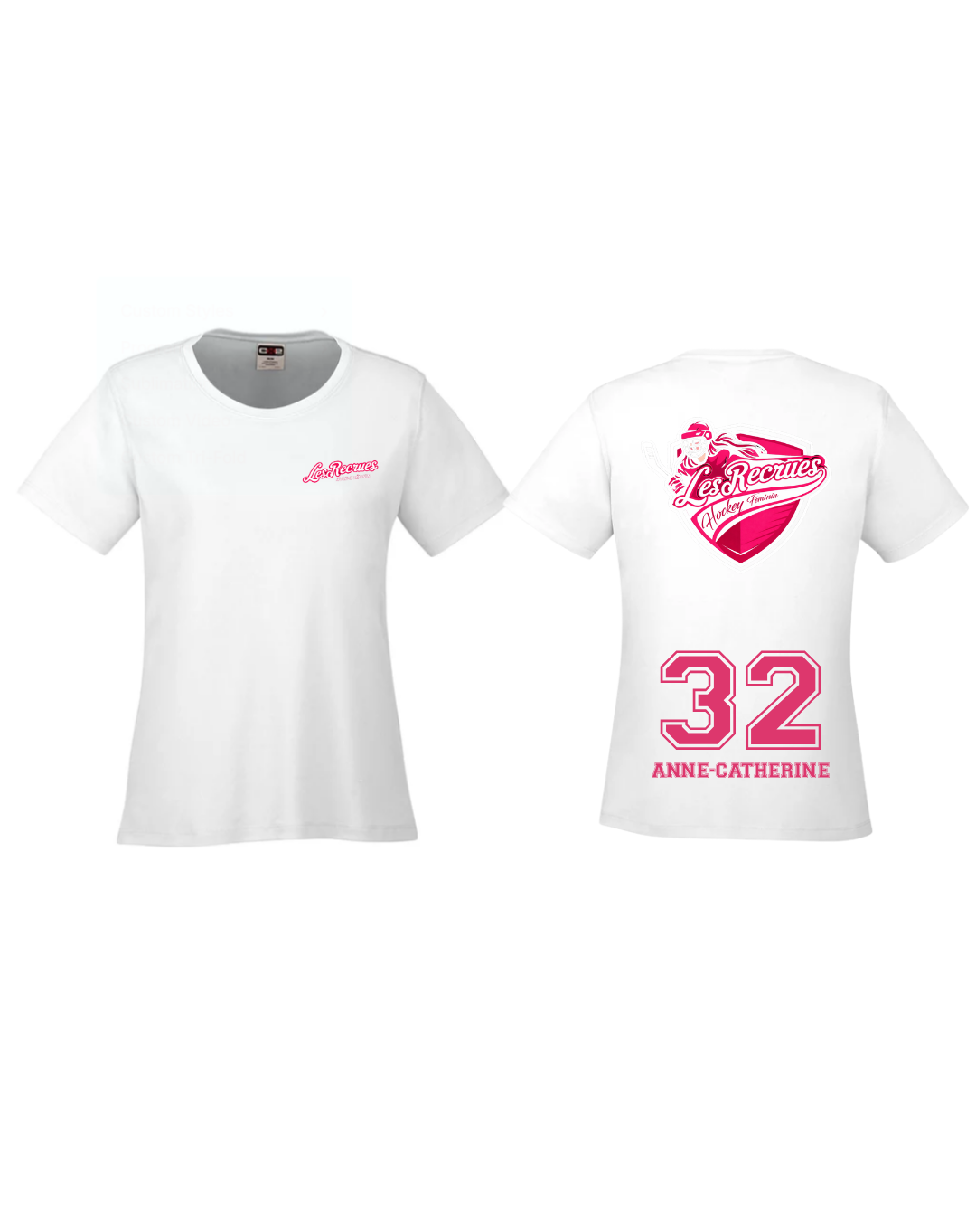 T-shirt Dri-Fit unisexe classique - Les recrues + personnalisation
