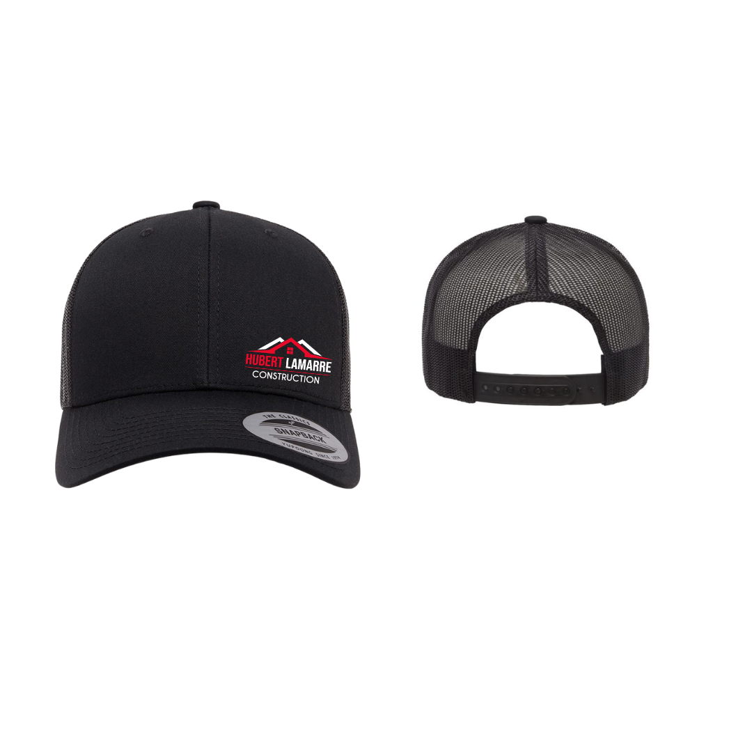Casquette avec mesh ajustable imprimée - CONSTRUCTION HUBERT LAMARRE