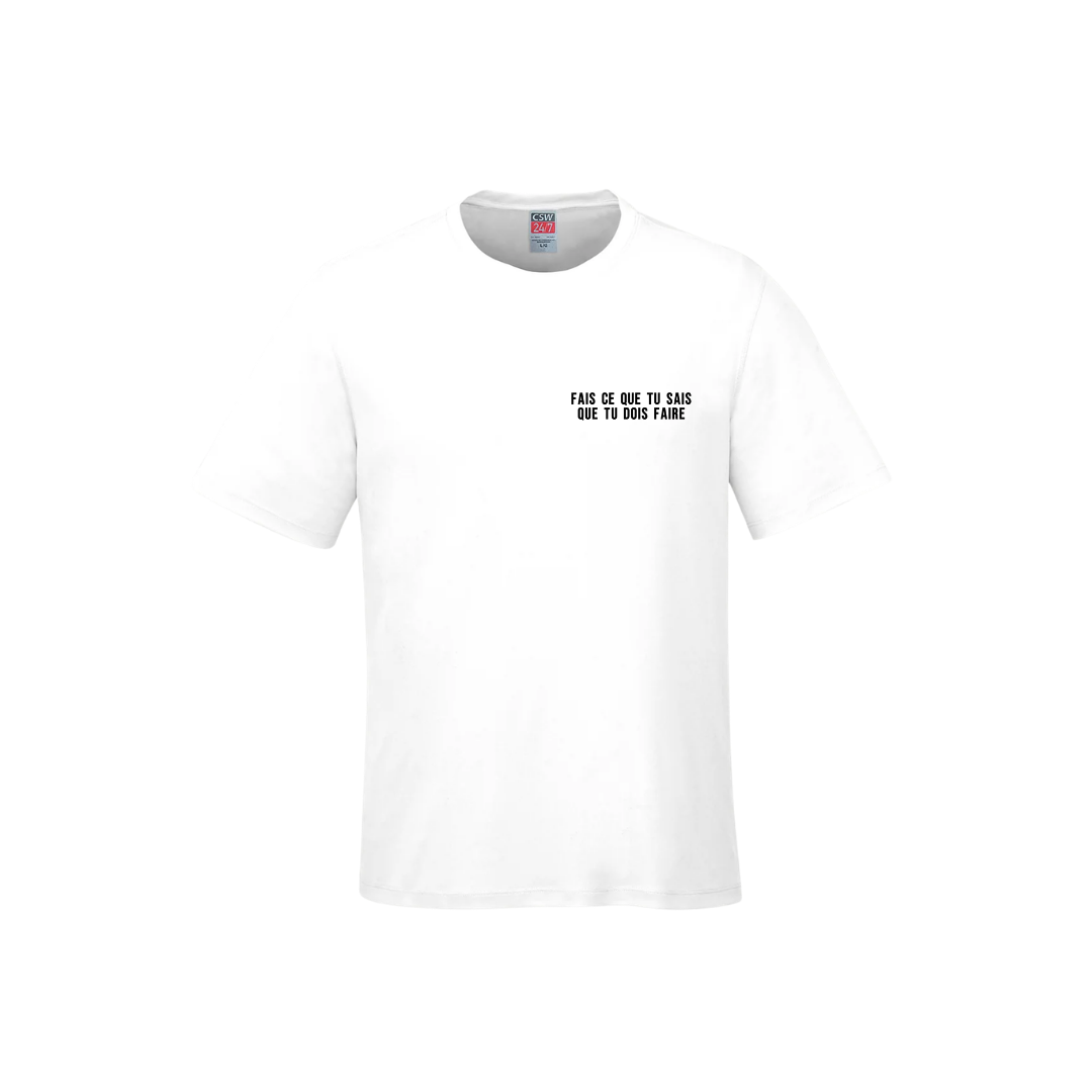 T-shirt unisexe - Drôlement inspirant - citations variées