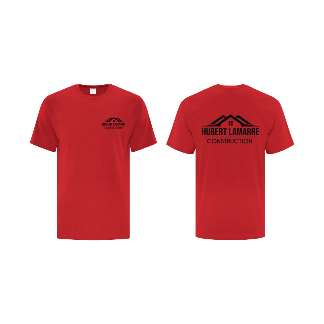 T-shirt unisexe de base - CONSTRUCTION HUBERT LAMARRE