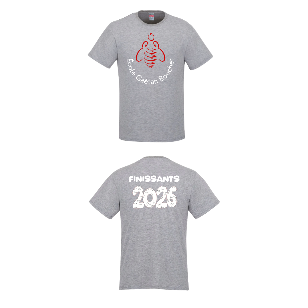 T-shirt unisexe - École Gaetan Boucher ÉLÈVES