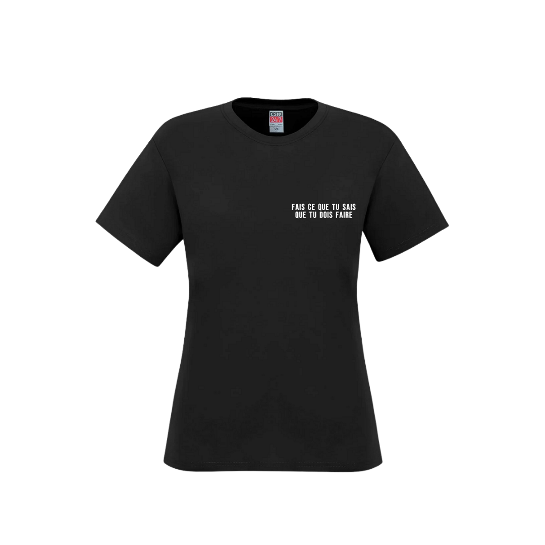 T-shirt féminin - Drôlement inspirant - citations variées