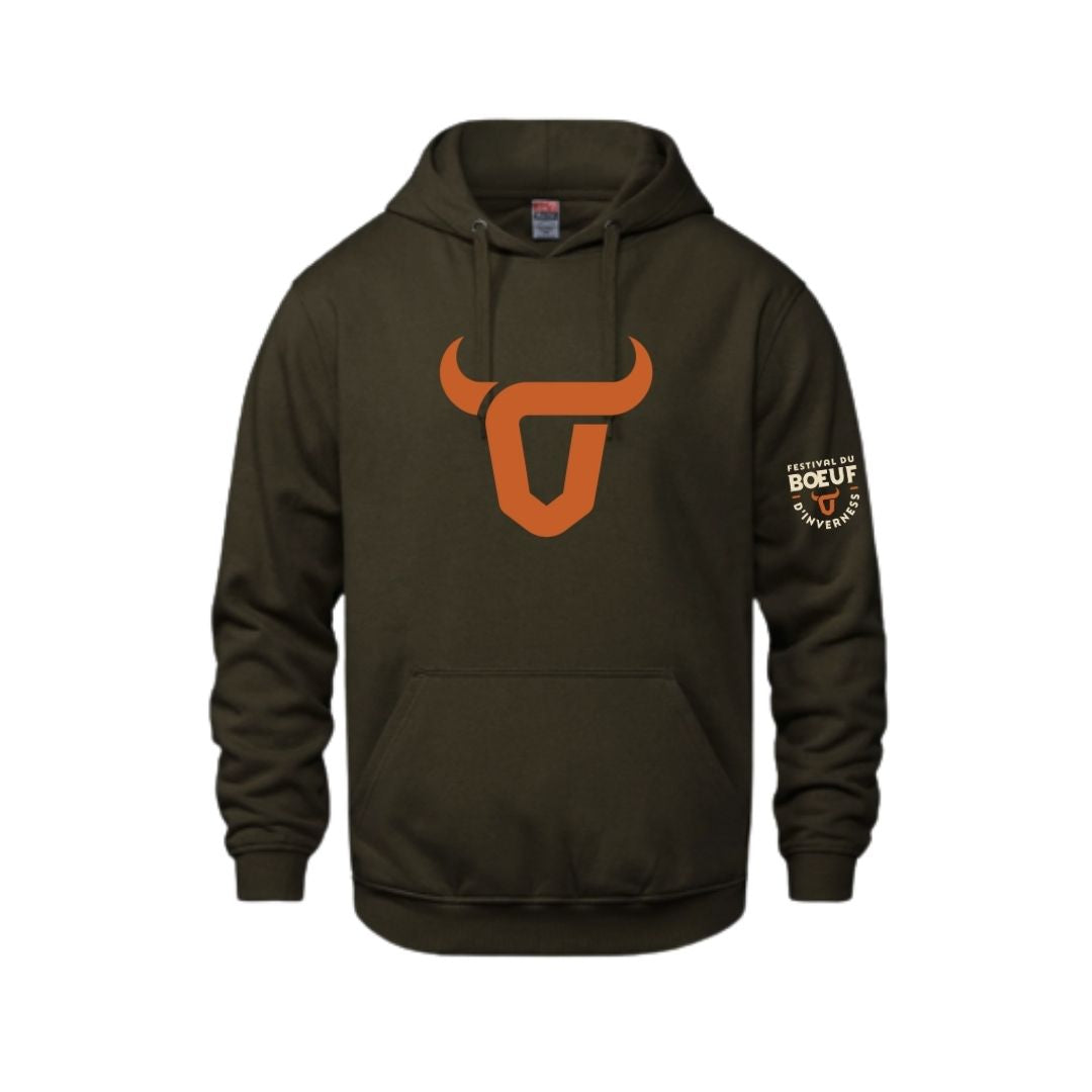 Hoodie unisexe pour adulte Festival du Boeuf d'Inverness