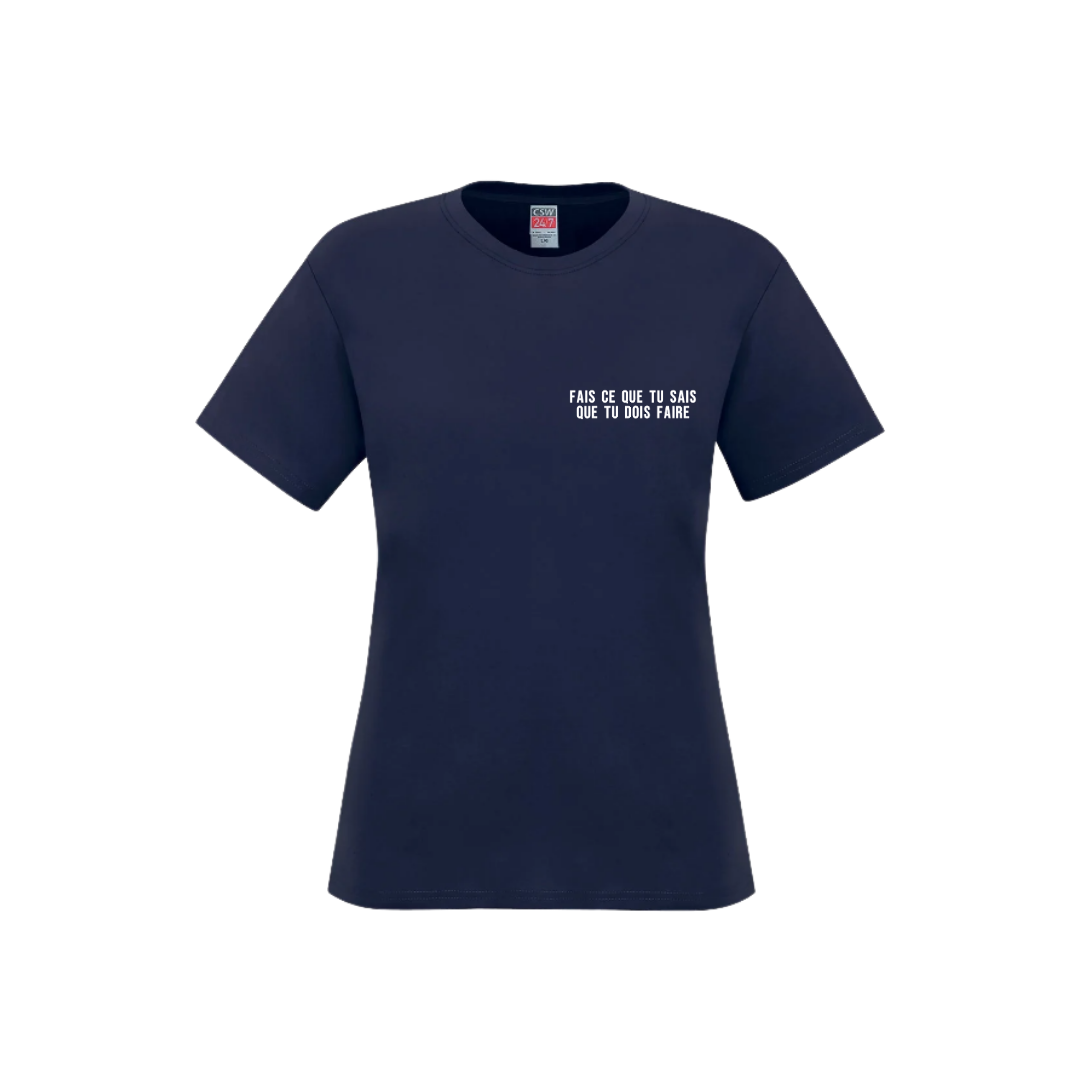 T-shirt féminin - Drôlement inspirant - citations variées
