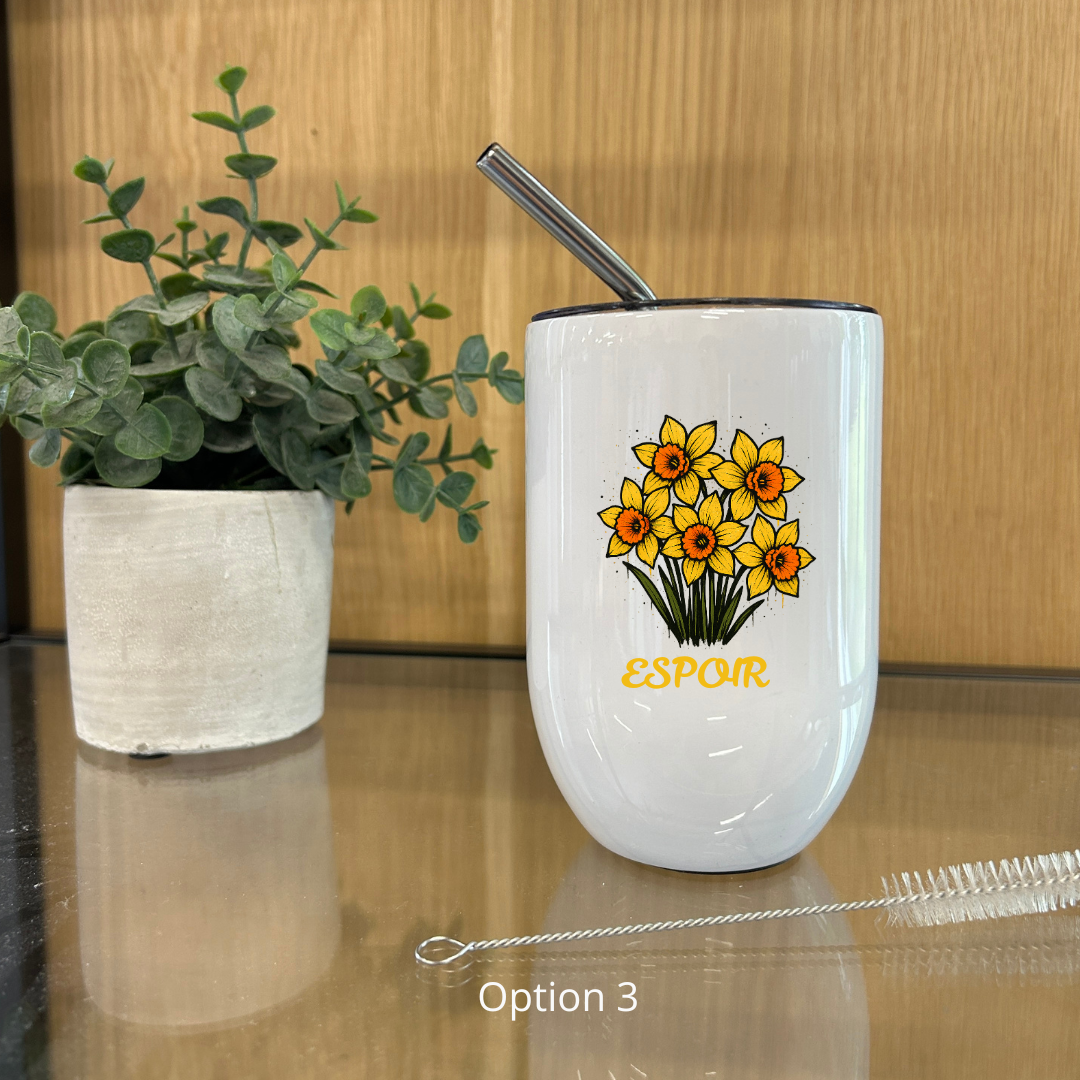 Verre à vin - Relais pour la vie