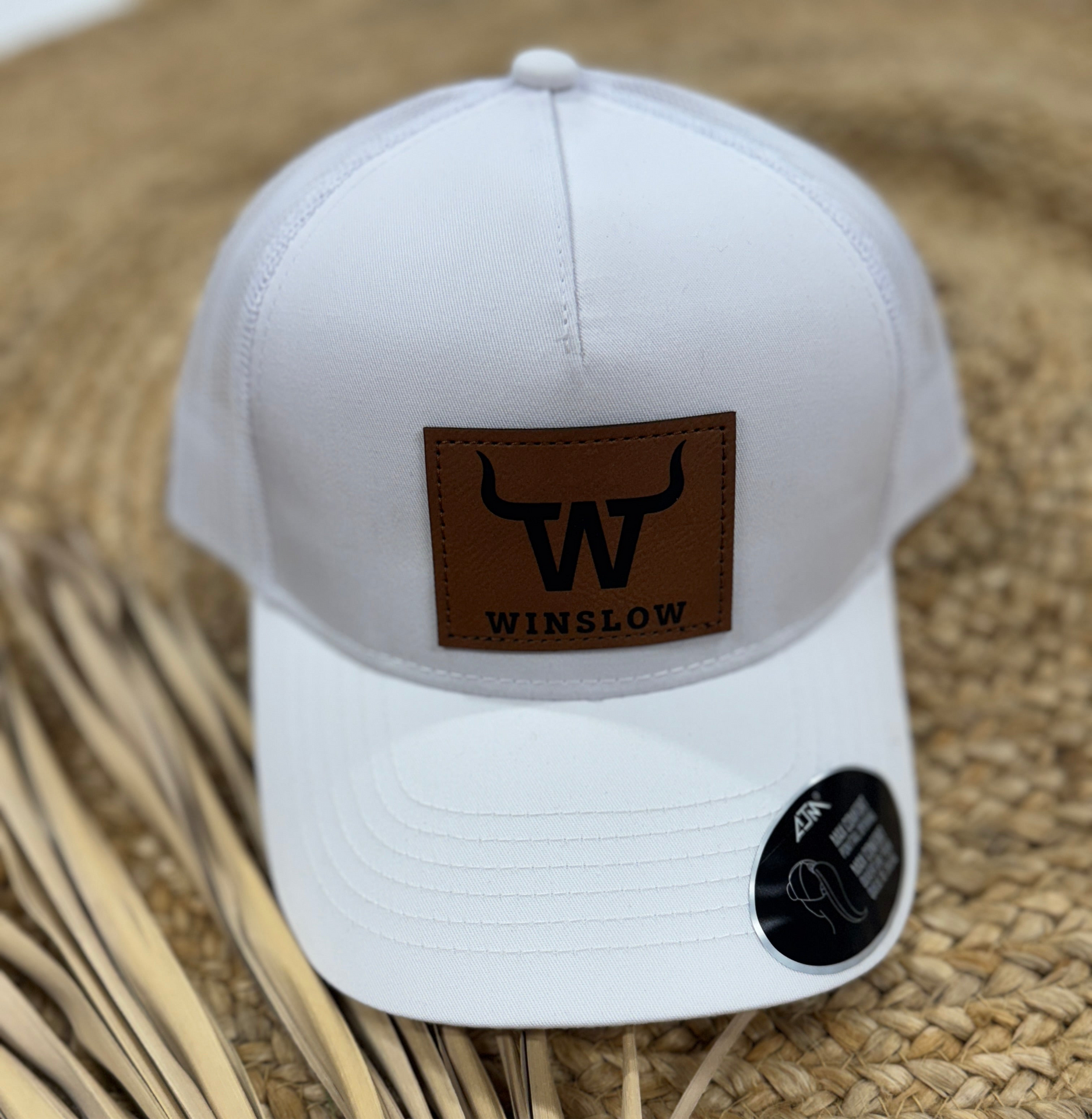 Casquette Winslow «pony tail» avec mesh ajustable - BLANCHE