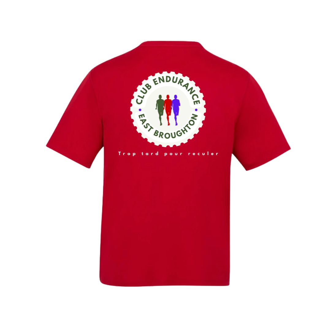 T-shirt DryFit pour homme rouge - Club Endurance EB