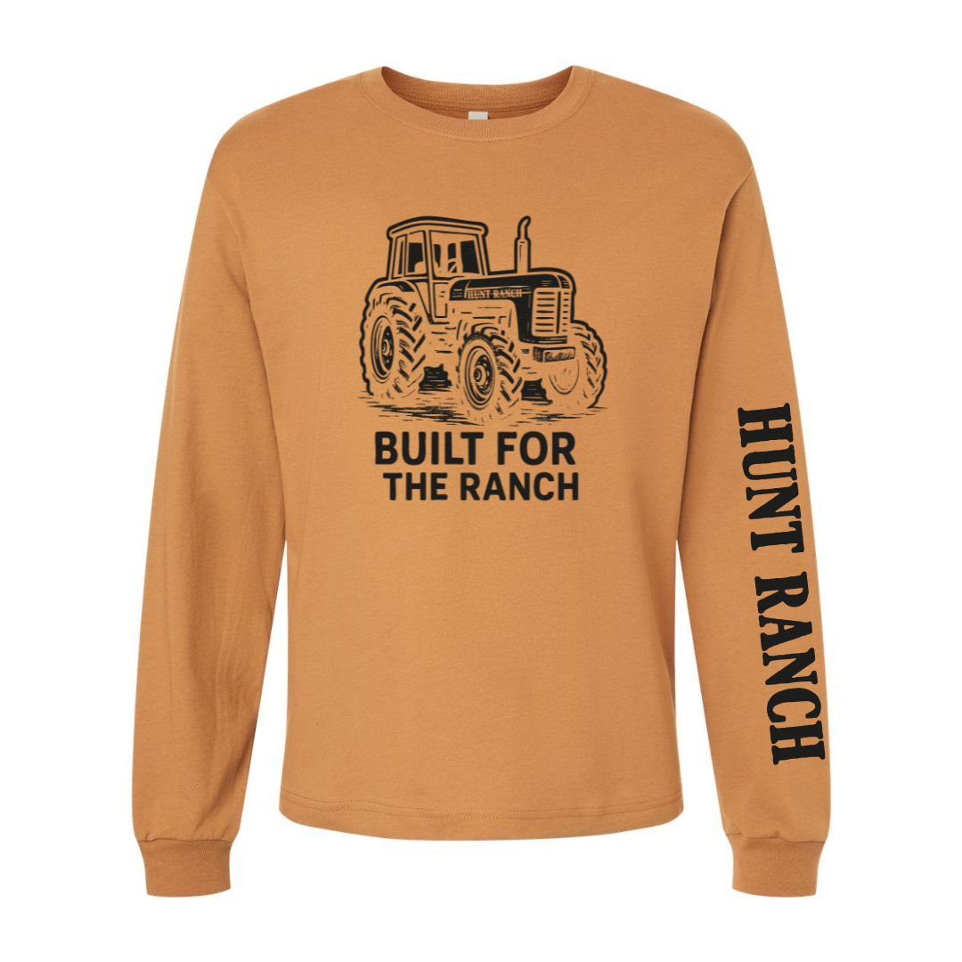 Chandail à Manches Longues - Tractor Built For The Ranch – Caramel