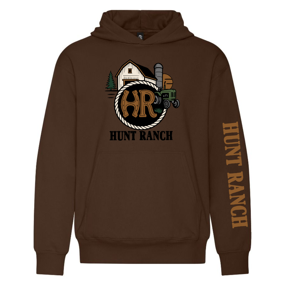 Hoodie - Hunt Ranch Farm – Brun