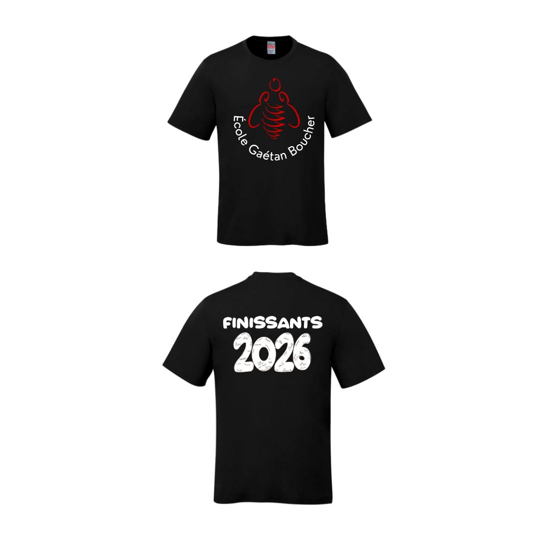 T-shirt unisexe - École Gaetan Boucher ÉLÈVES