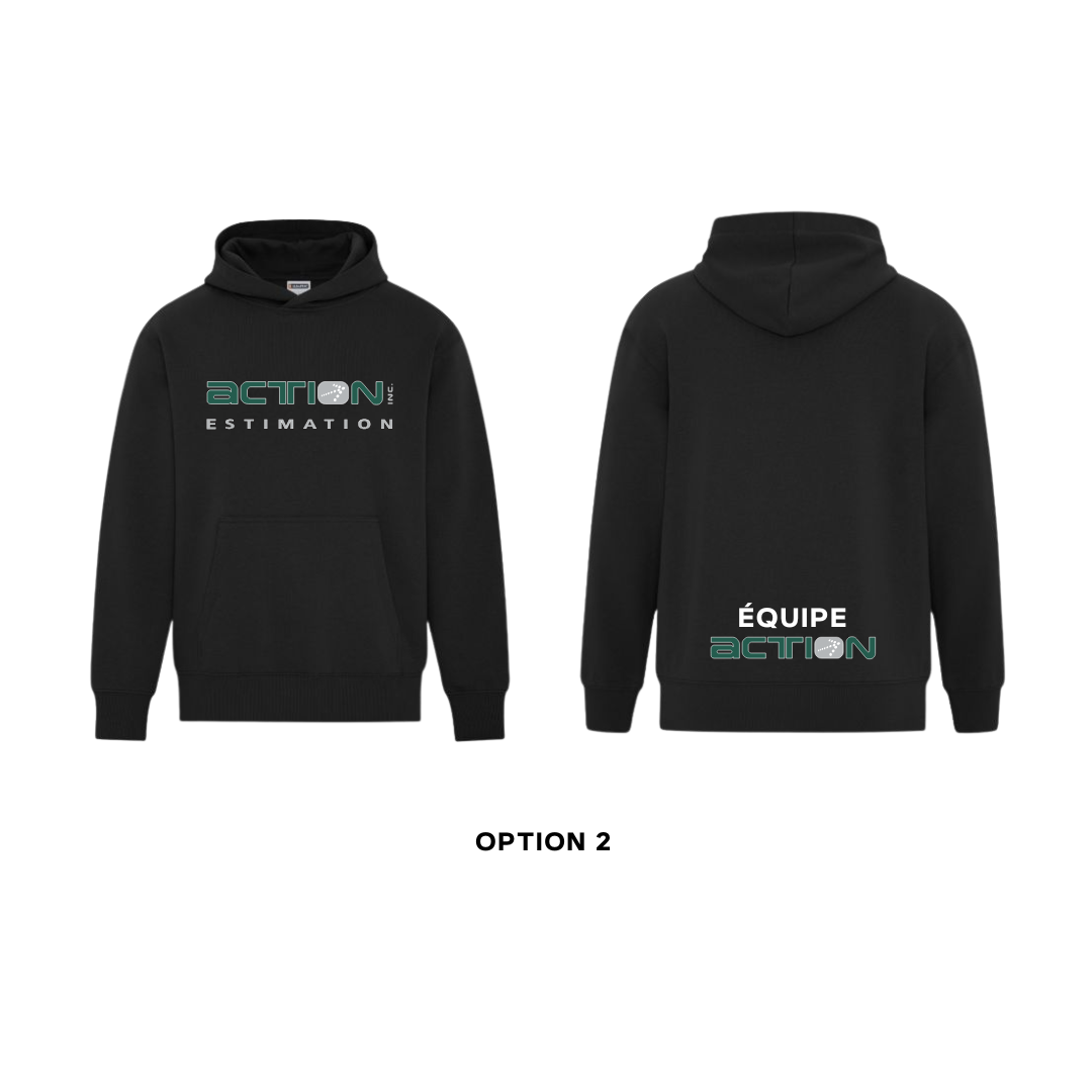 Hoodie Unisexe Adulte - Action Estimation