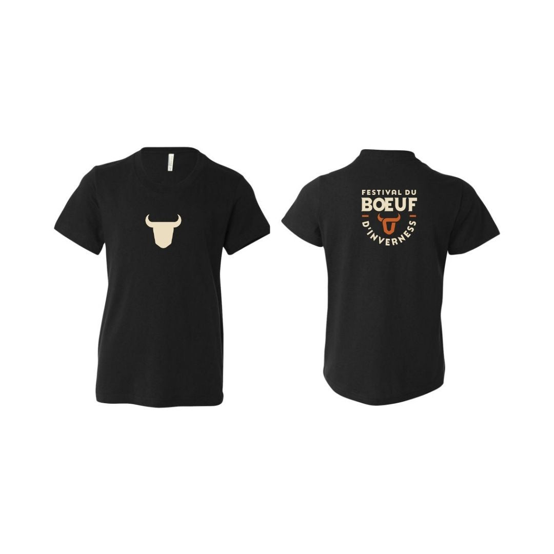 T-shirt unisexe junior Festival du Boeuf d'Inverness