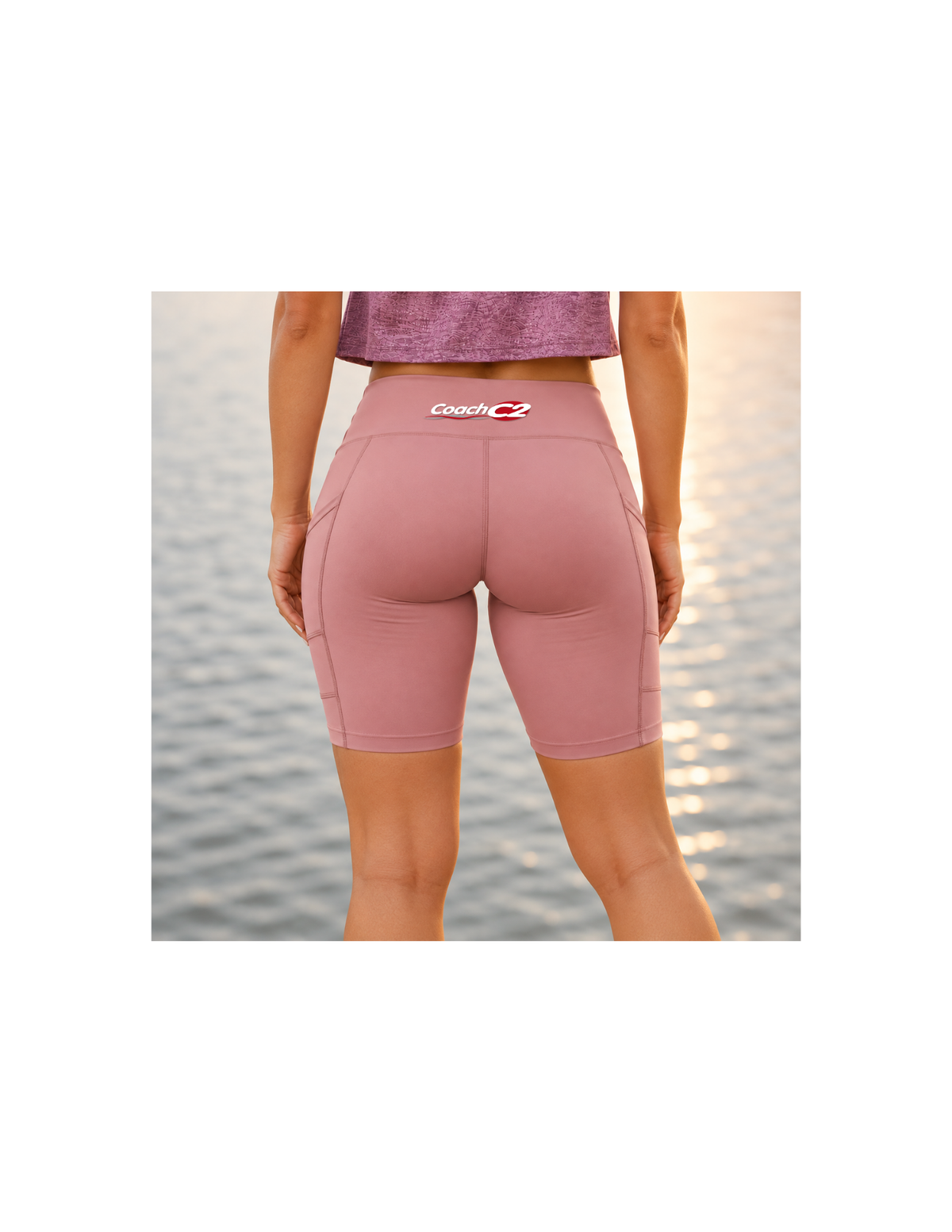 Biker 7,5" pour femme avec poches - Coach C2
