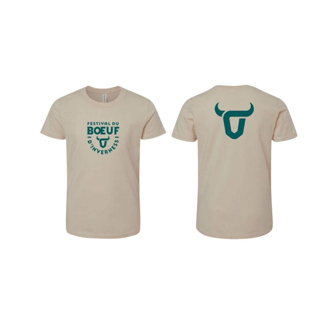 T-shirt unisexe junior Festival du Boeuf d'Inverness