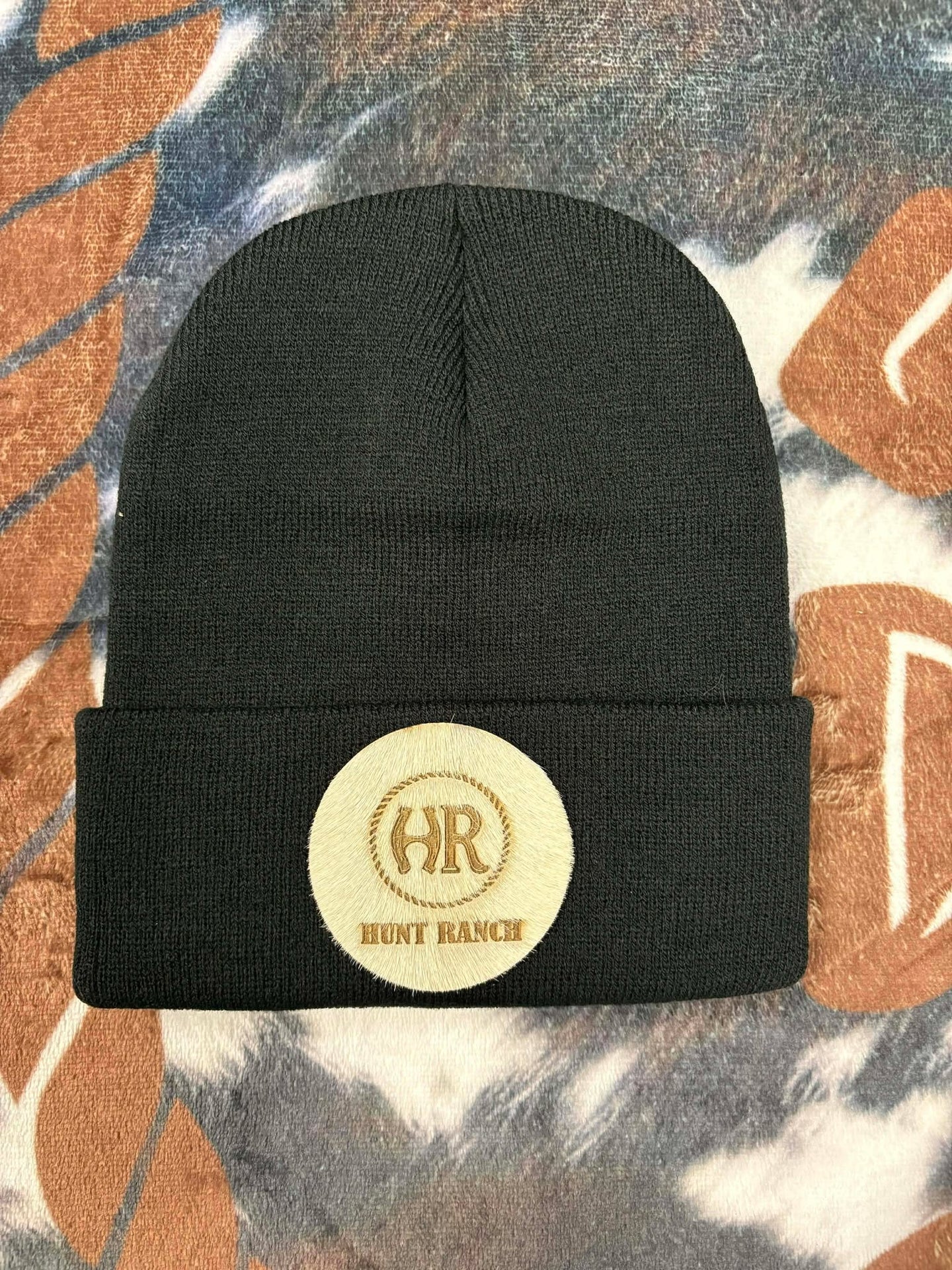 Tuque – Acrylique "Cowhide Patch" Hunt Ranch