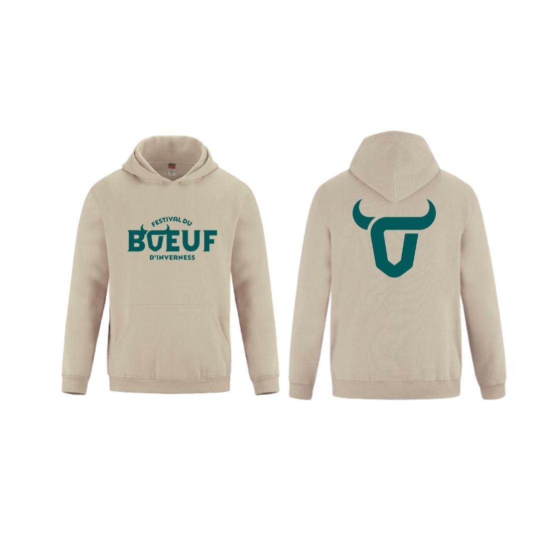 Hoodie unisexe junior Festival du Boeuf d'Inverness