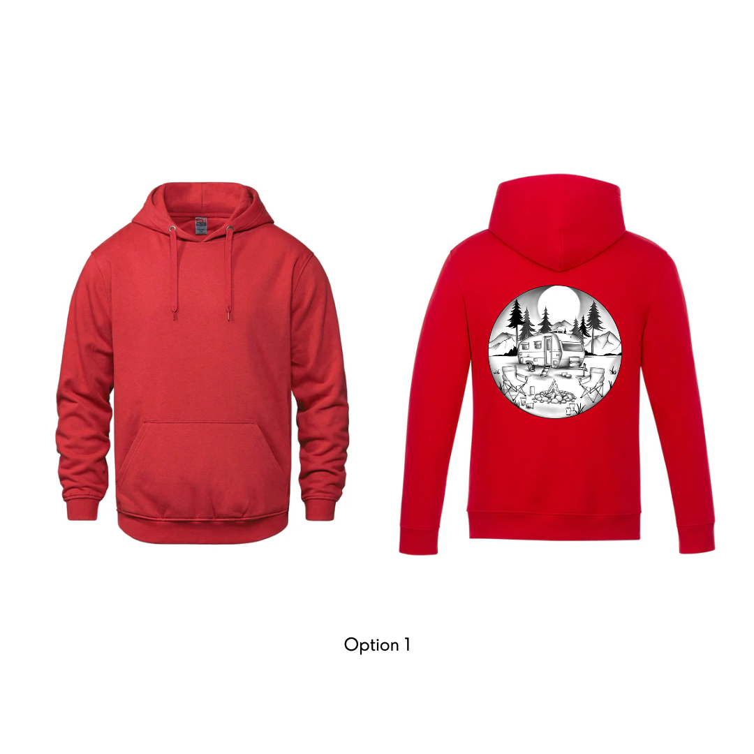 Hoodie unisexe Camping - Junior