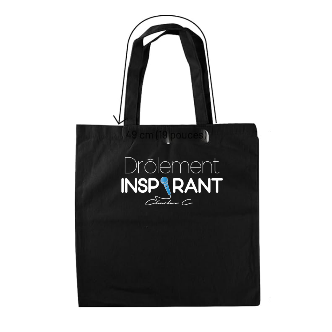 Tote Bag - Drôlement inspirant - citations variées