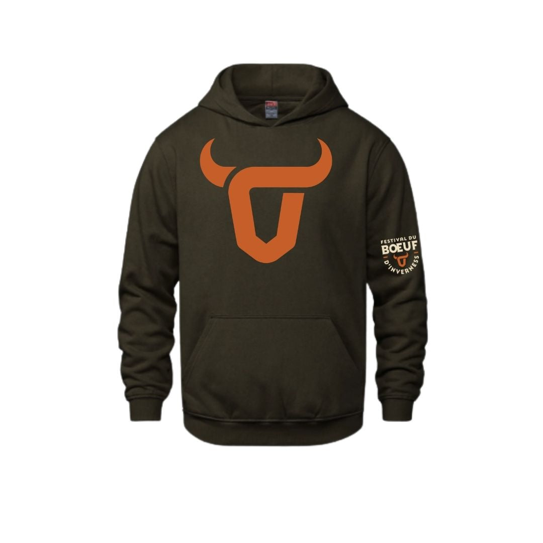 Hoodie unisexe junior Festival du Boeuf d'Inverness